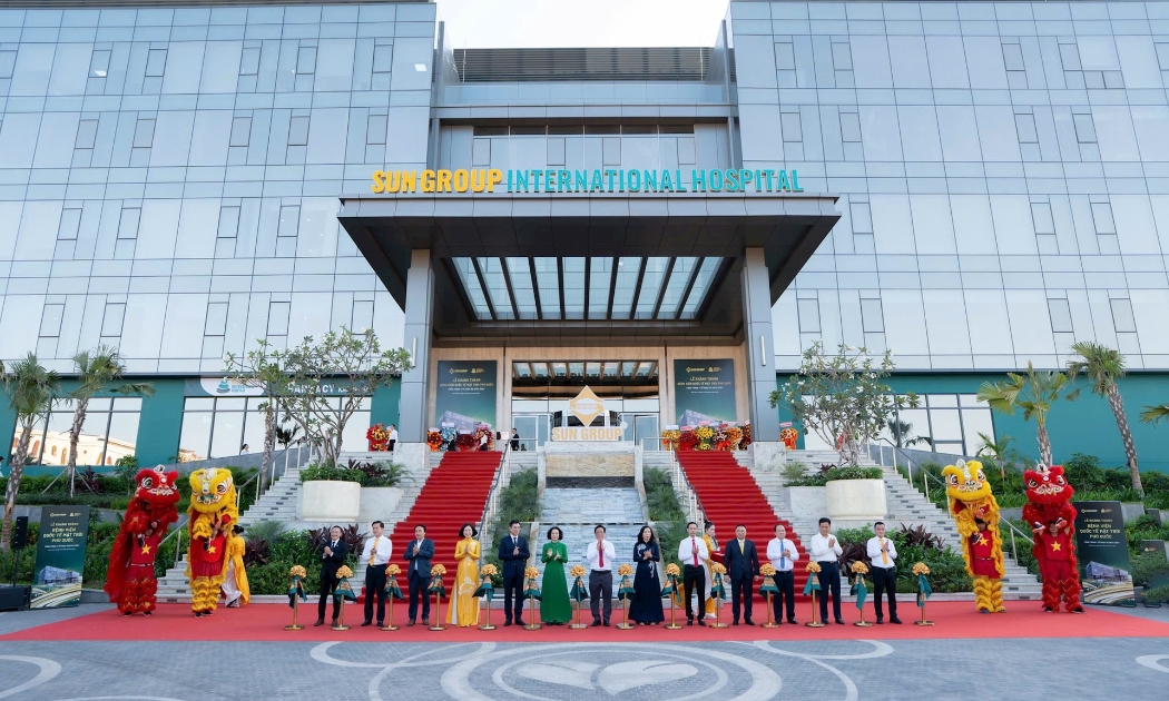 Khánh thành Bệnh viện Mặt trời Phú Quốc: Dự án đầu tiên phục vụ APEC 2027