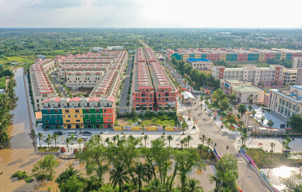 Khu dân cư Phước Thọ (Vĩnh Long) được trao giải Dự án đáng sống 2024.