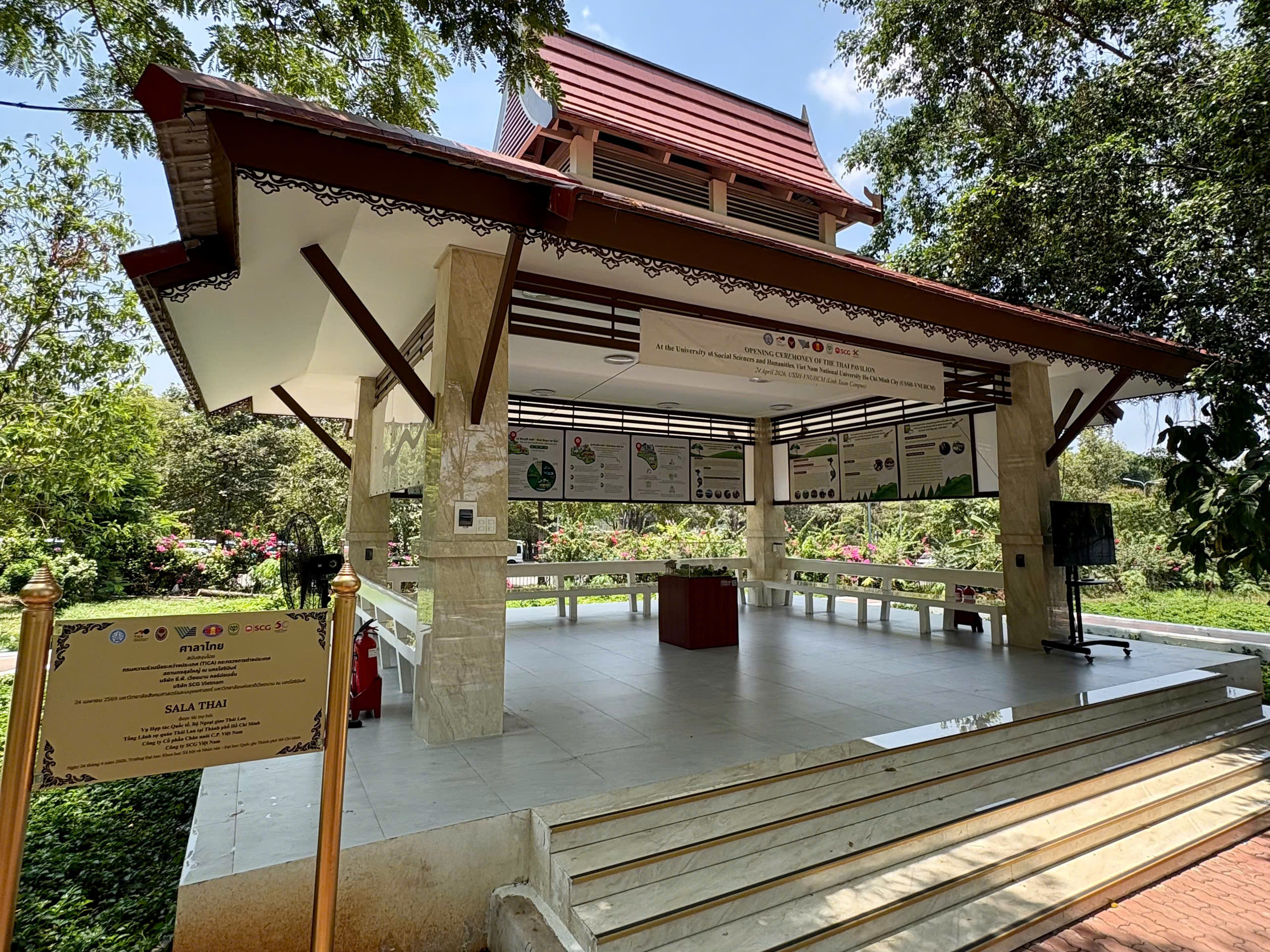 Sala Thai – không gian kết nối sinh viên với các giá trị phát triển bền vững.