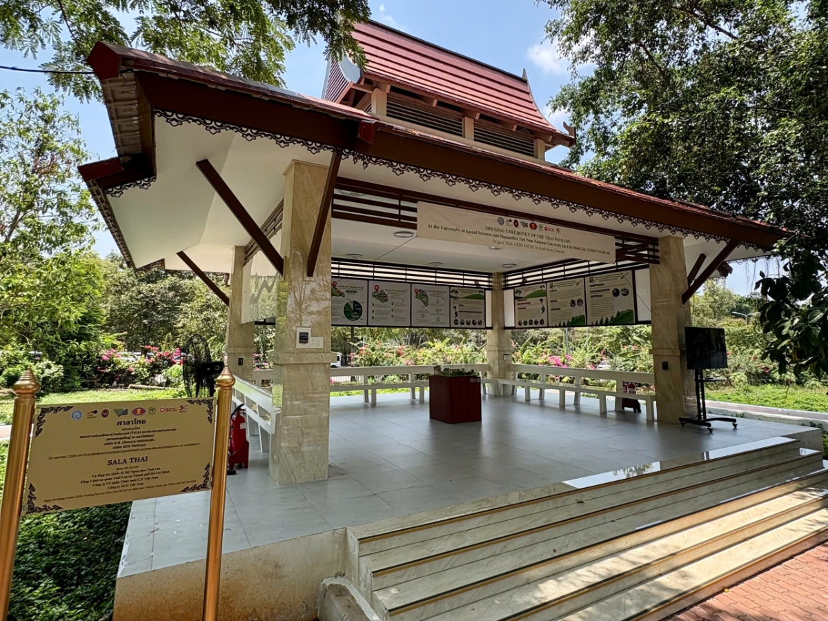 Sala Thai – không gian kết nối sinh viên với các giá trị phát triển bền vững.