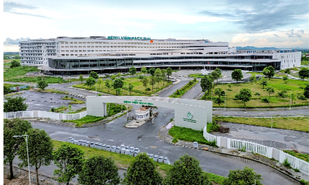 Bệnh viện Bạch Mai cơ sở 2 tại tỉnh Ninh Bình. Ảnh: Bộ Y tế.