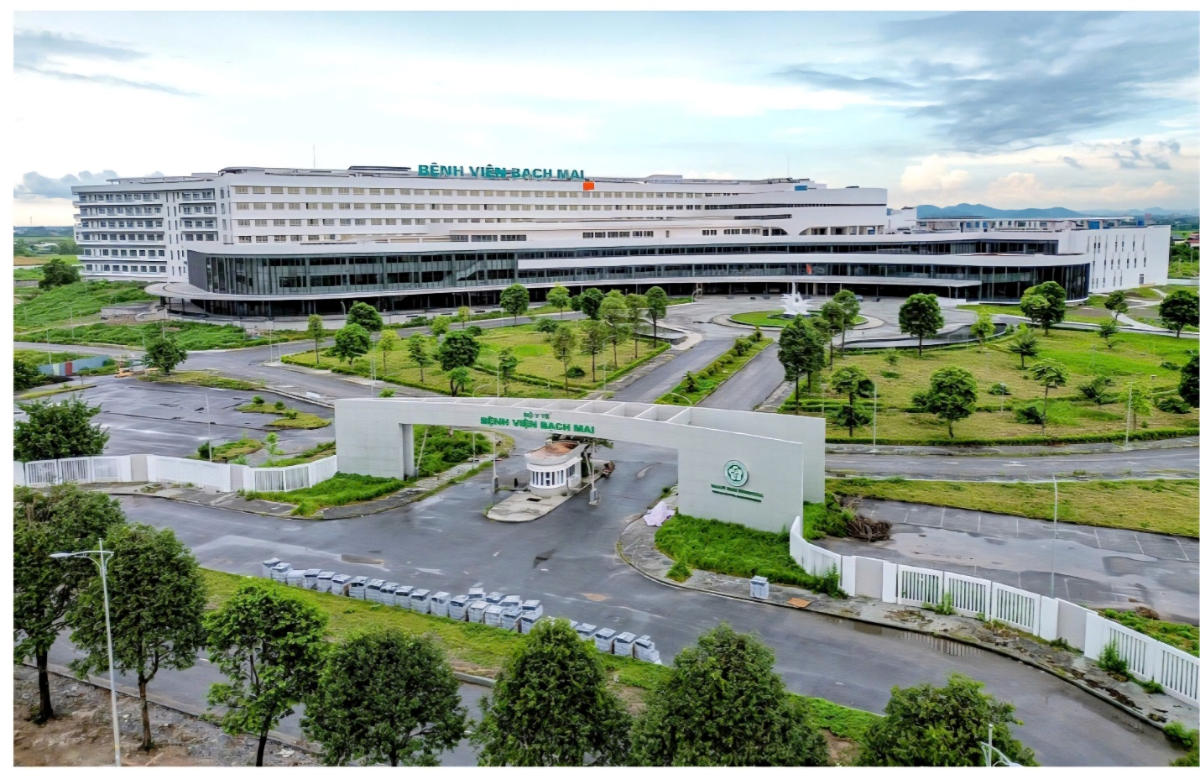 Bệnh viện Bạch Mai cơ sở 2 tại tỉnh Ninh Bình. Ảnh: Bộ Y tế.