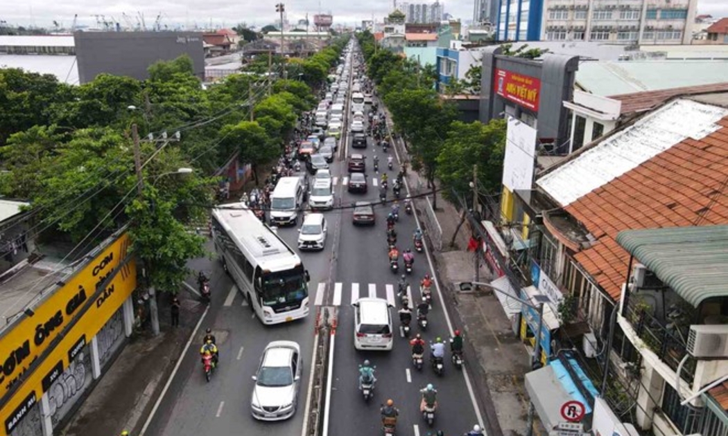 Sở Quy hoạch - Kiến trúc TP. Hồ Chí Minh kiến nghị sớm chấp thuận phương án mở rộng đường Nguyễn Tất Thành - Ảnh: Anh Tú