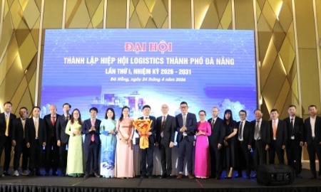 Ban Chấp hành Hiệp hội logistics Đà Nẵng khóa I, nhiệm kỳ 2026 - 2031. Ảnh Hiệp hội cung cấp.