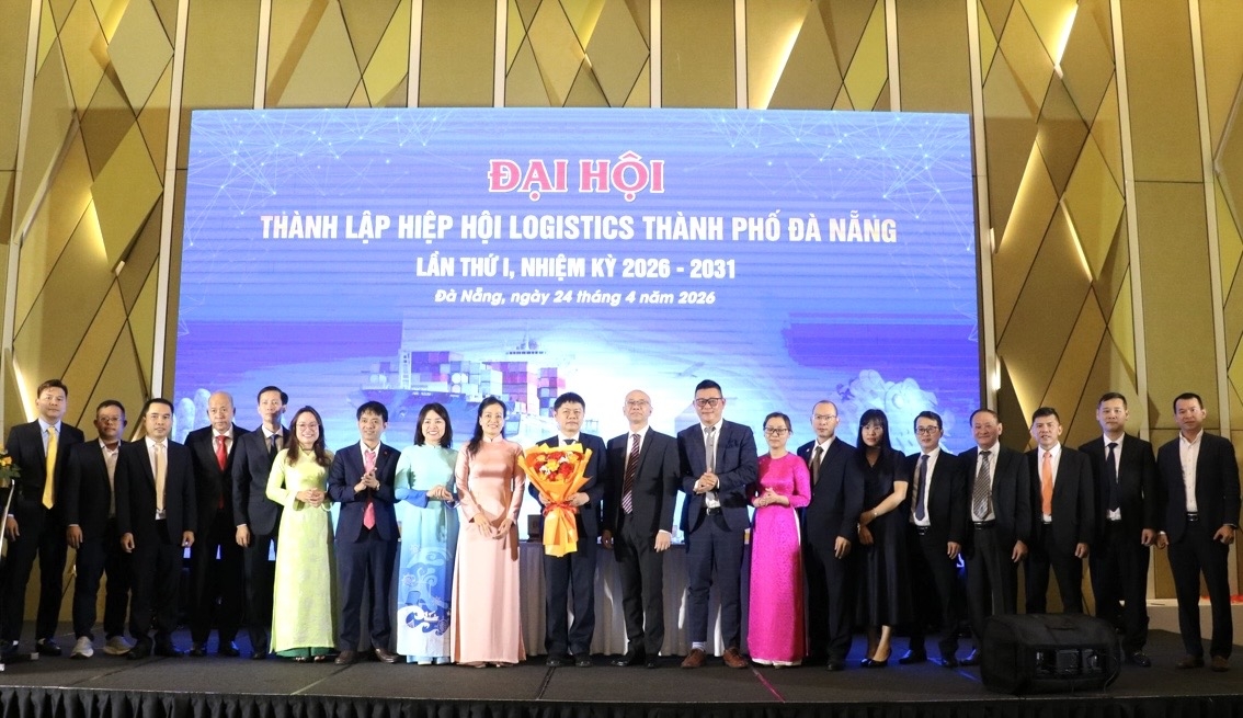 Ban Chấp hành Hiệp hội logistics Đà Nẵng khóa I, nhiệm kỳ 2026 - 2031. Ảnh Hiệp hội cung cấp.