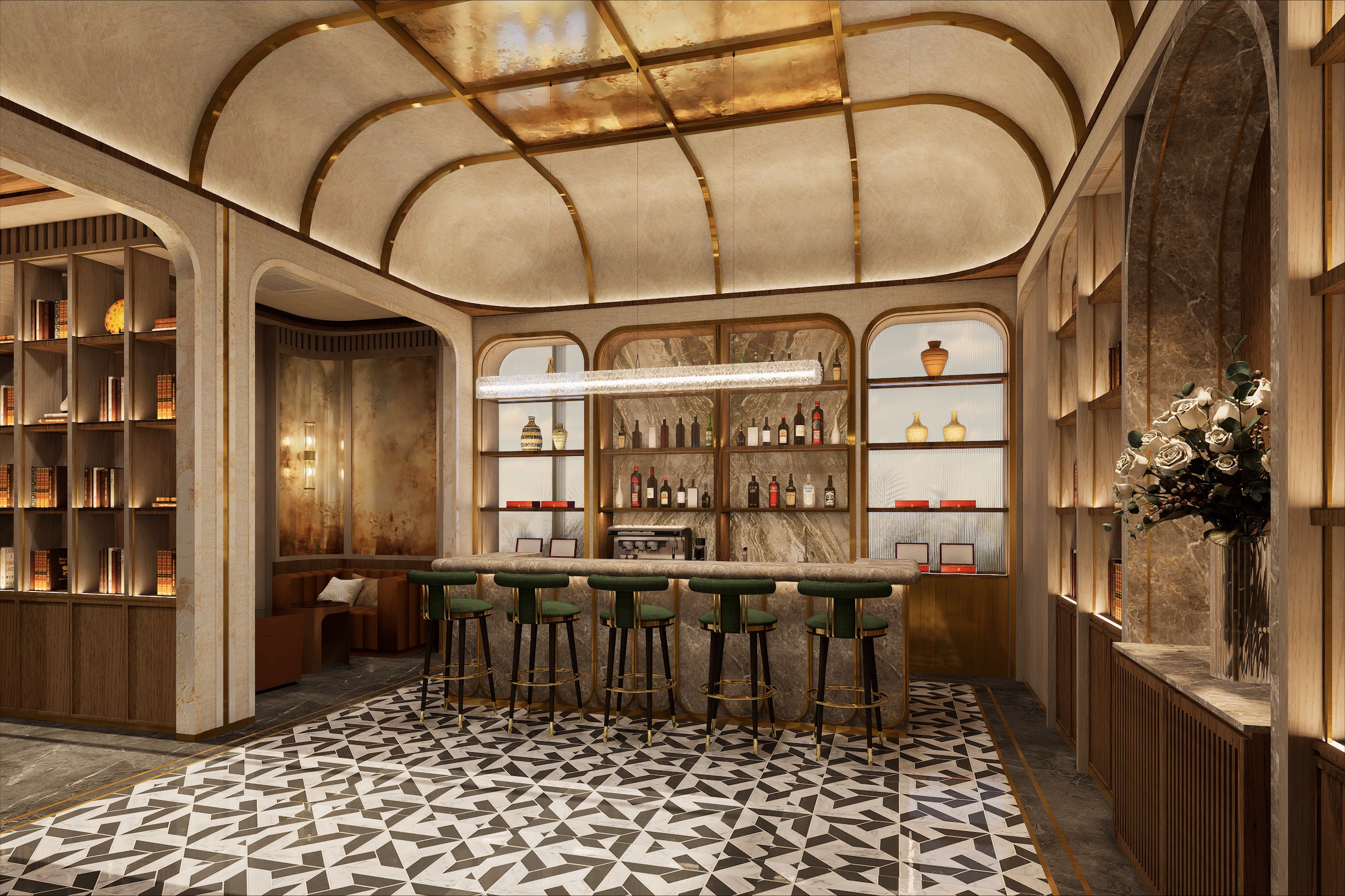 Hệ tiện ích và đặc quyền vận hành theo chuẩn khách sạn hạng sang dành riêng cho cư dân duplex.