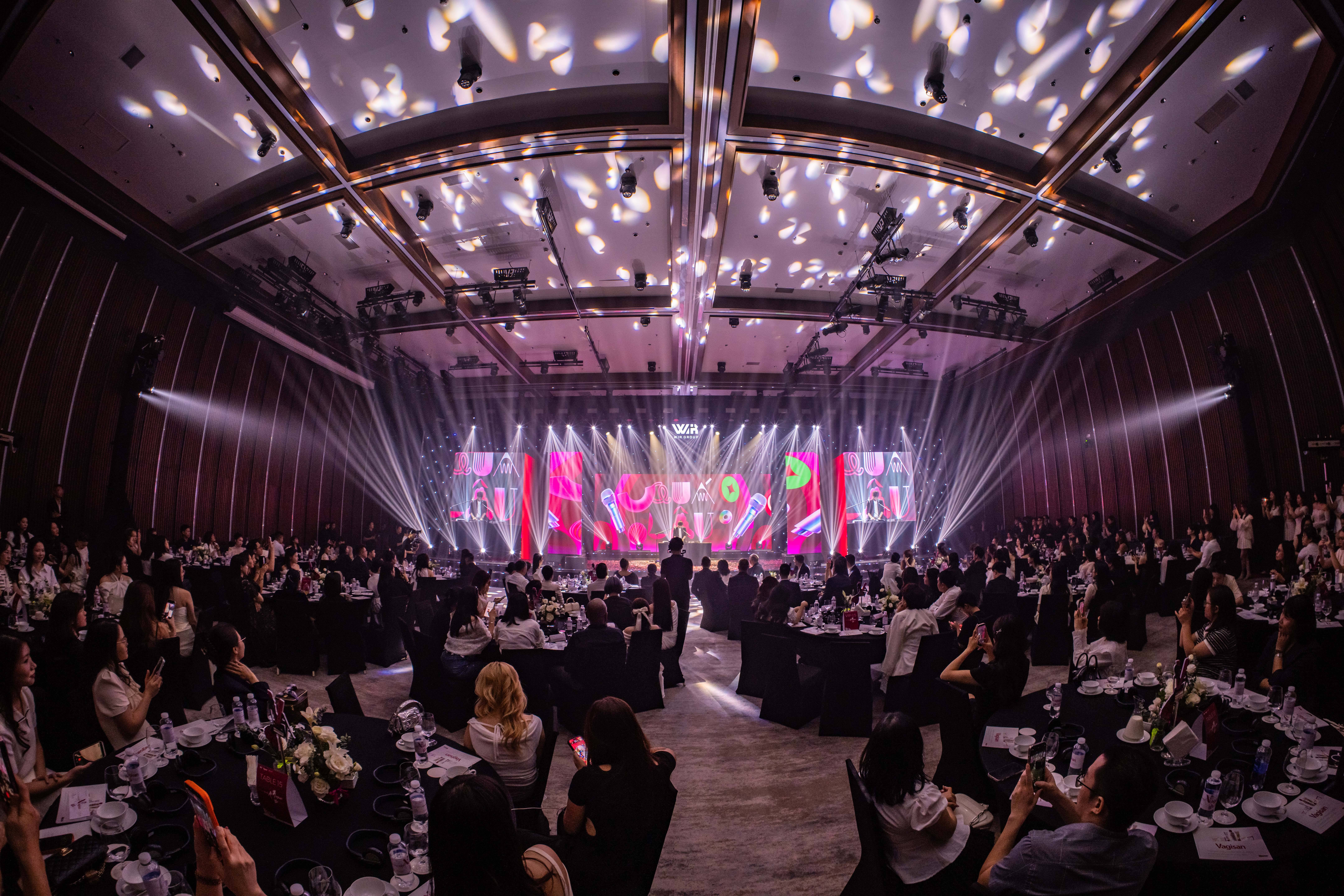 Guests attend the launch event for Vagisan in Vietnam