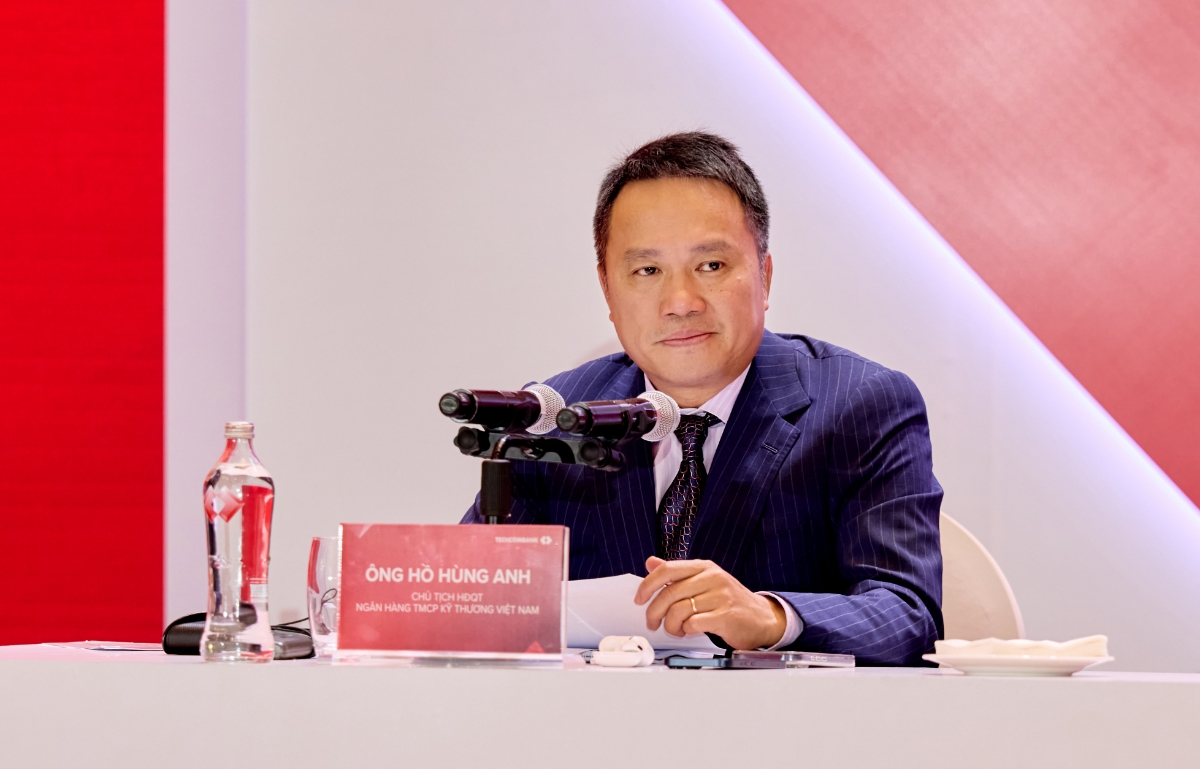 Ông Hồ Hùng Anh – Chủ tịch Hội đồng Quản trị Techcombank. Ảnh: TCB.
