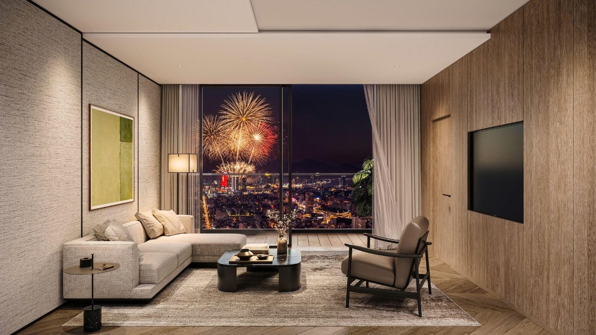 Với thiết kế theo tiêu chuẩn phòng suite khách sạn Nobu, các căn Studio và 1PN tại Nobu Danang vừa mang tiêu chuẩn tinh mỹ đặc trưng, vừa đảm bảo tỷ suất cho thuê lý tưởng theo thời gian.&nbsp;Ảnh:&nbsp;Nobu Danang.