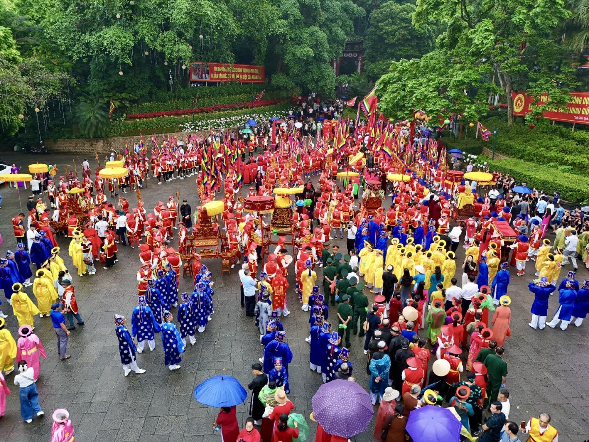 Trong dịp Giỗ Tổ Hùng Vương và Tuần Văn hóa – Du lịch Đất Tổ năm 2026, Phú Thọ đón khoảng 6,5 triệu lượt du khách.