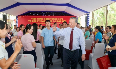 Toàn văn nội dung nói chuyện của Tổng Bí thư, Chủ tịch nước Tô Lâm với người lao động TP.Hồ Chí Minh