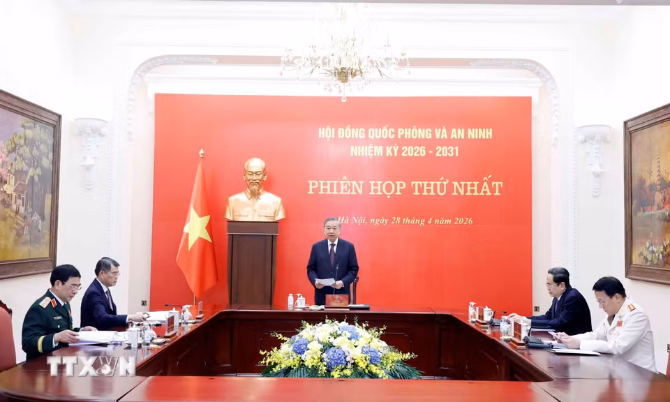 Phiên họp đầu tiên Hội đồng Quốc phòng và An ninh nhiệm kỳ 2026–2031: Đặt nền tảng xử lý các vấn đề chiến lược