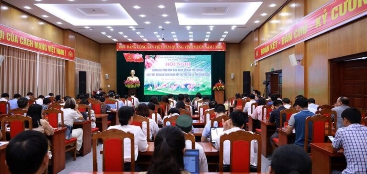 Quang cảnh hội nghị.