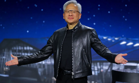CEO Jensen Huang của Nvidia - Ảnh: Reuters.
