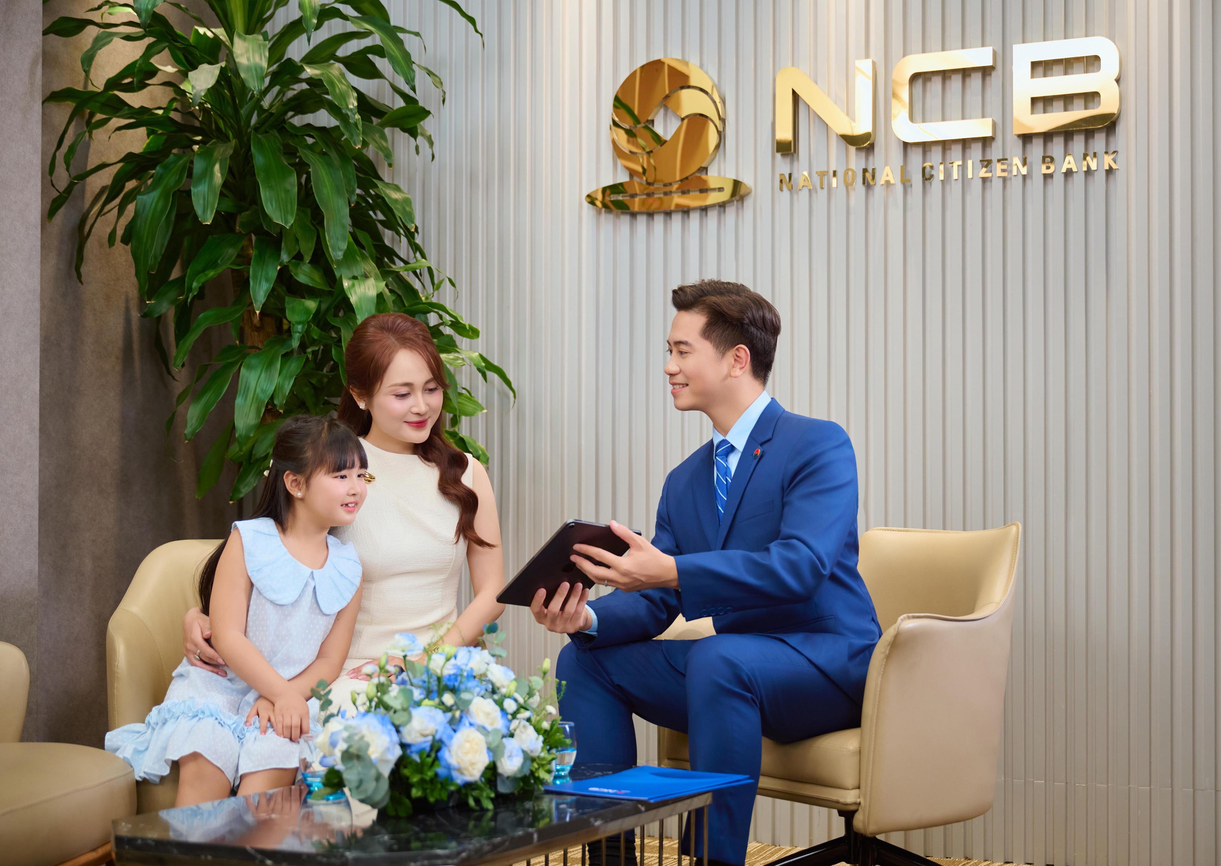 NCB tiếp tục tăng cường chuyển đổi số và mang dịch vụ tốt nhất tới khách hàng. Ảnh: NCB