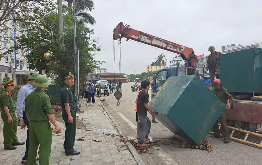 Xử lý vi phạm trật tự đô thị