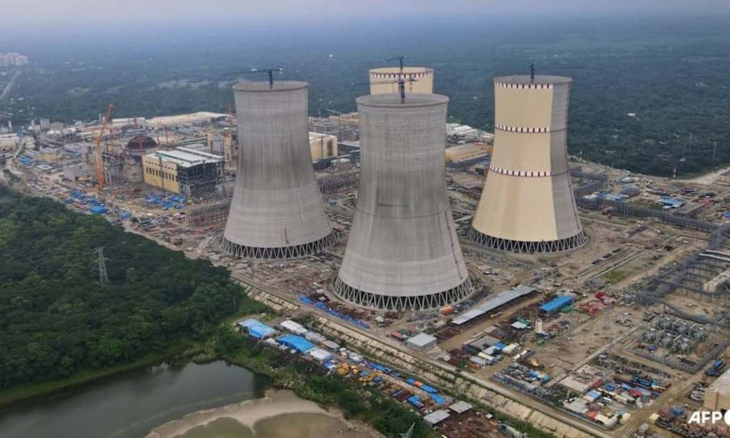 Nhà máy điện hạt nhân Rooppur. Ảnh: AFP/Abdul Goni