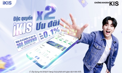 KIS: Ưu đãi phí 0,1%, tặng cổ phiếu cho nhà đầu tư quay lại giao dịch