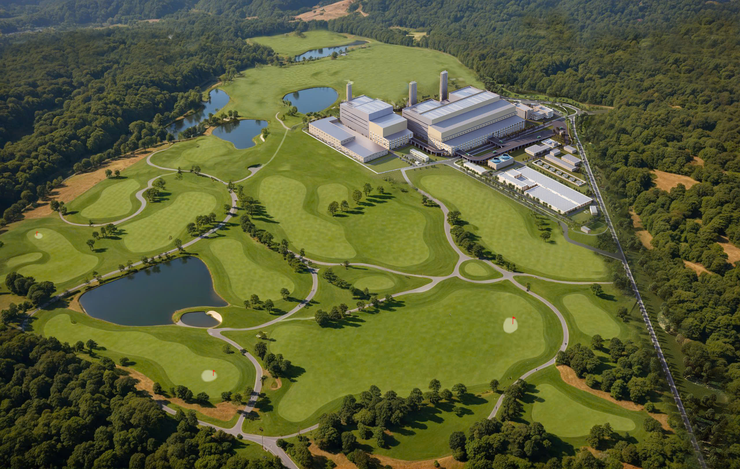 Phối cảnh sau khi xử lý hết số rác đã chôn lấp nhiều năm