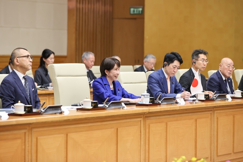 Thủ tướng Nhật Bản bày tỏ mong muốn hợp tác với Việt Nam nhằm tăng cường tính tự chủ và khả năng chống chịu của nền kinh tế hai nước - Ảnh: VGP