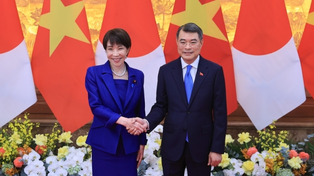 Vietnamese, Japanese Prime Ministers hold talks in Hanoi