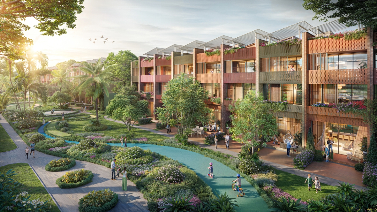 Phát triển sản phẩm gắn với quy hoạch bền vững tại Coastal Quảng Ngãi.&nbsp;Ảnh phối cảnh dự án.