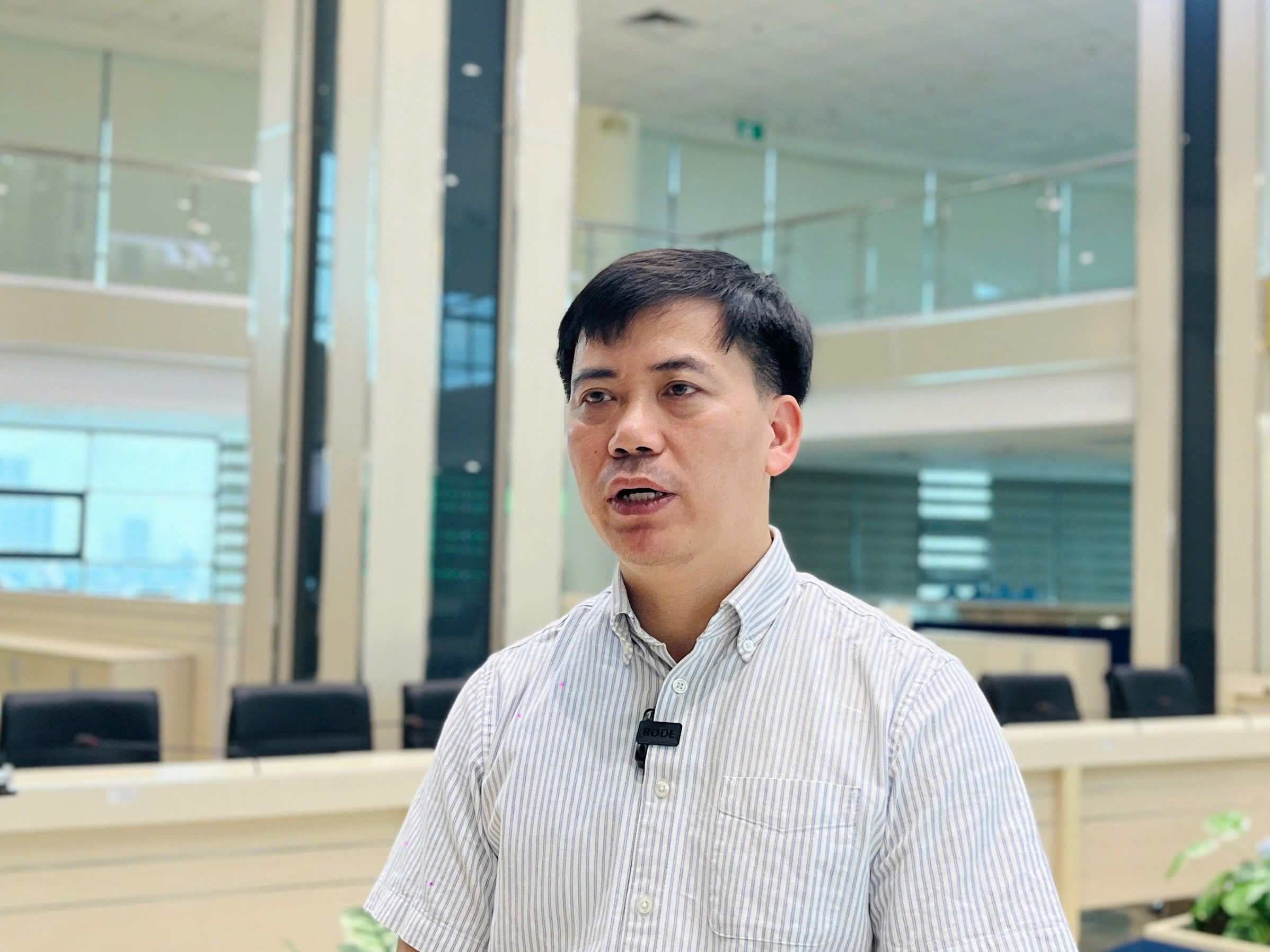 Ông Nguyễn Văn Hưởng, Trưởng phòng Dự báo thời tiết, Trung tâm Dự báo Khí tượng Thủy văn Quốc gia. Ảnh: Cục Khí tượng Thủy văn