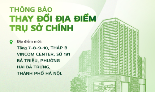 VCBS thay đổi địa điểm Trụ sở chính Công ty