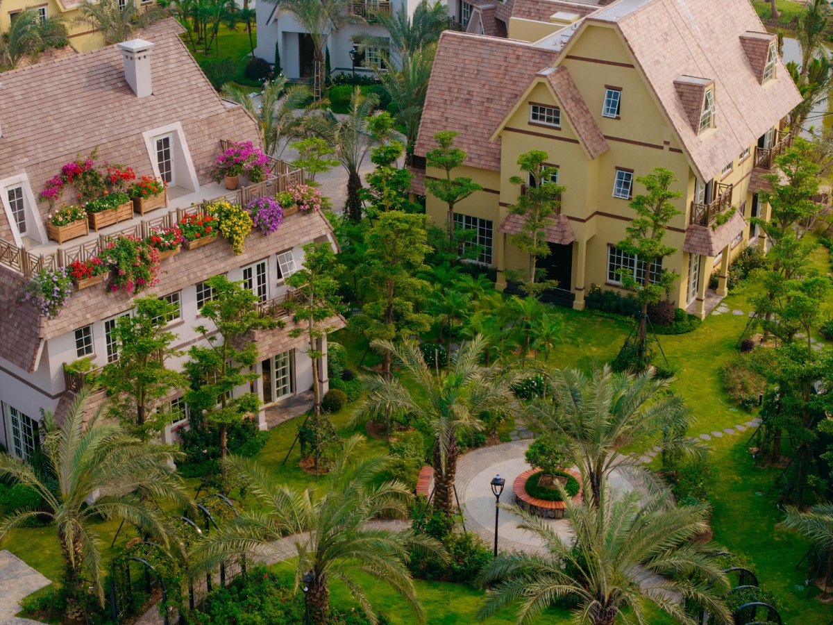 Biệt thự mẫu tại The Grand Island. Ảnh dự án.