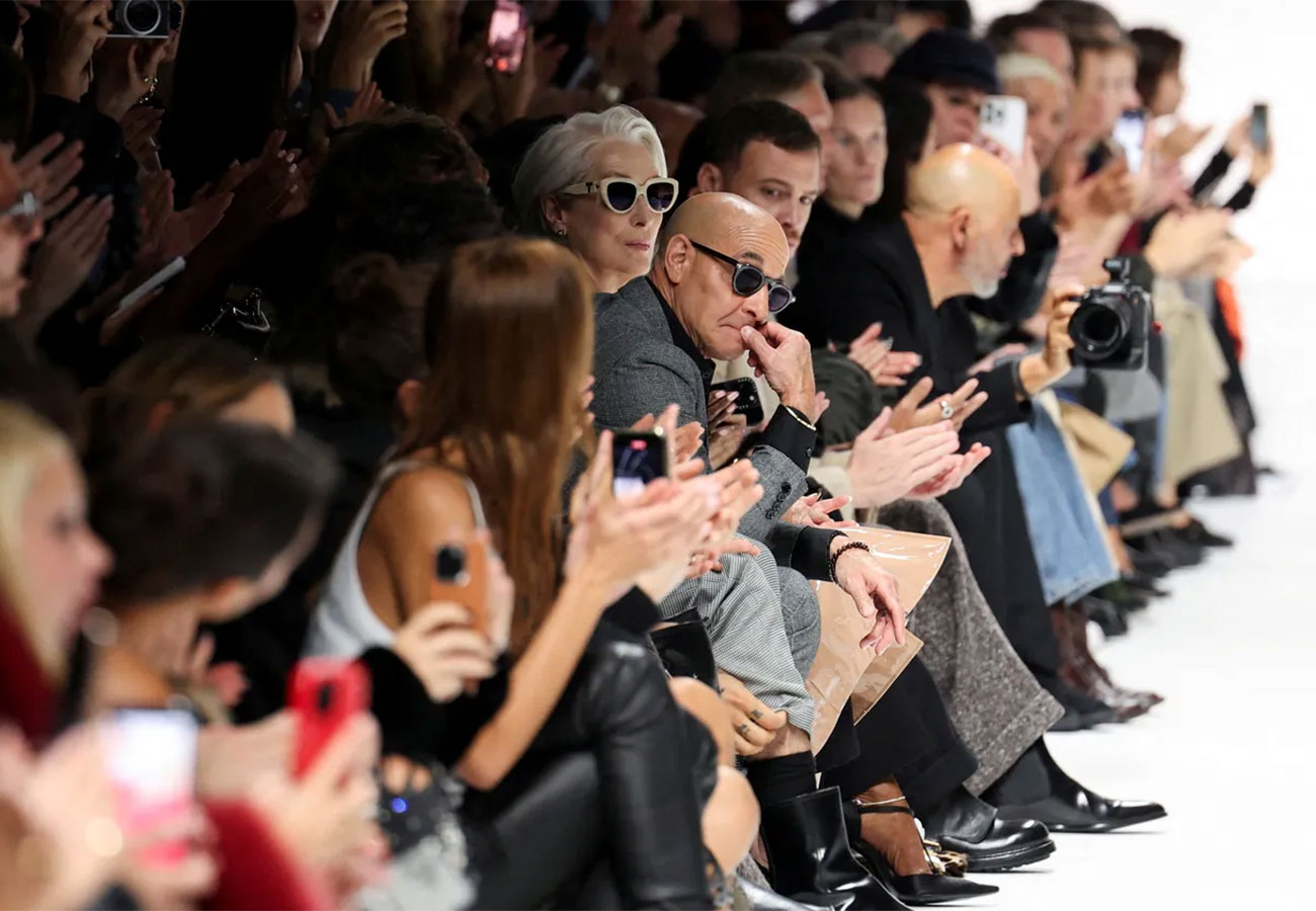 The Devil Wears Prada 2 ghi hình tại show diễn thời trang của thương hiệu Dolce  Gabbana.
