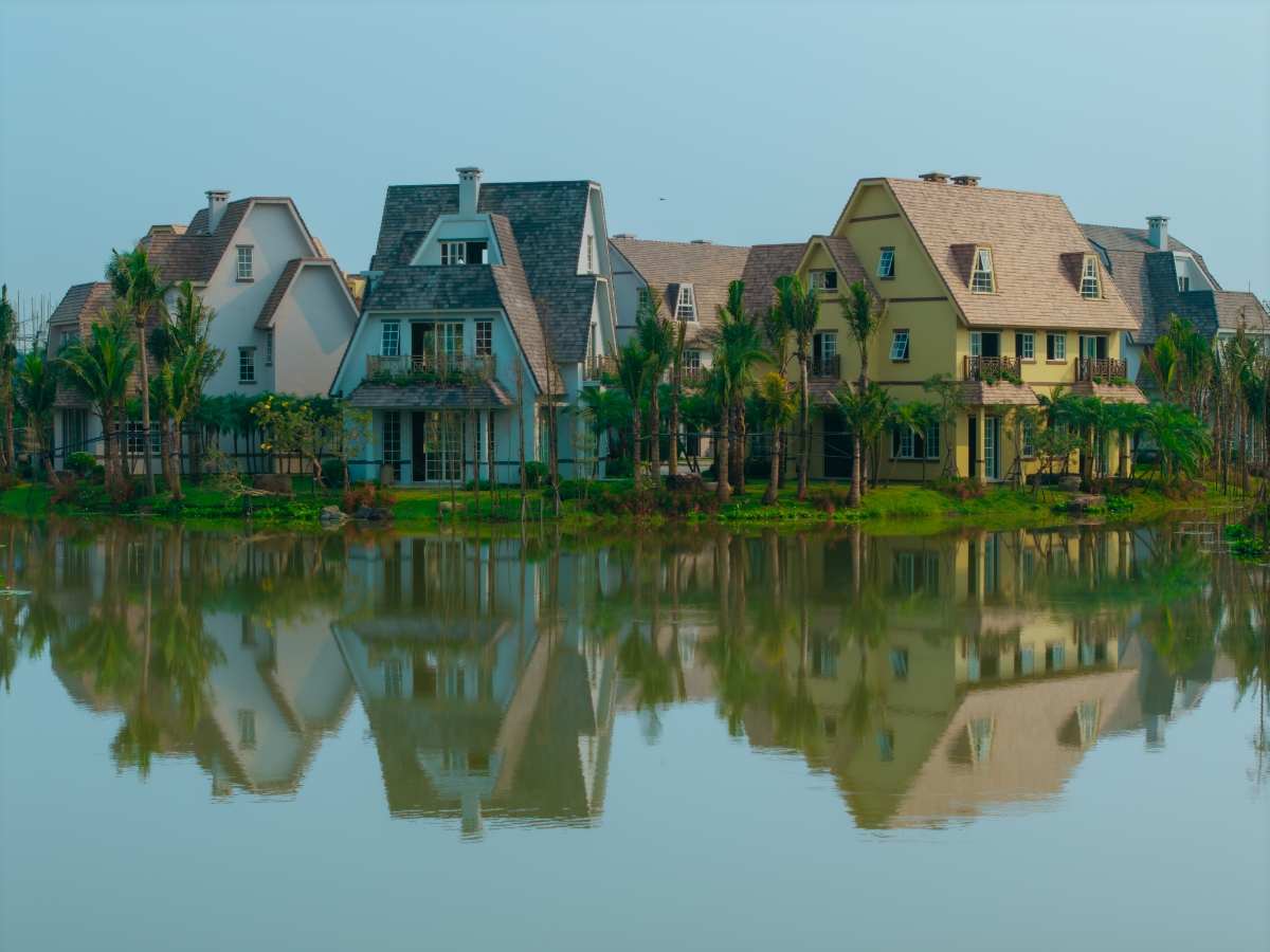 The Grand Island là dòng biệt thự đảo cao cấp nhất tại Eco Central Park.&nbsp;Ảnh dự án.