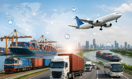 Vận tải tháng 4 duy trì nhịp tăng, cấu trúc phân bổ tiếp tục lệch pha