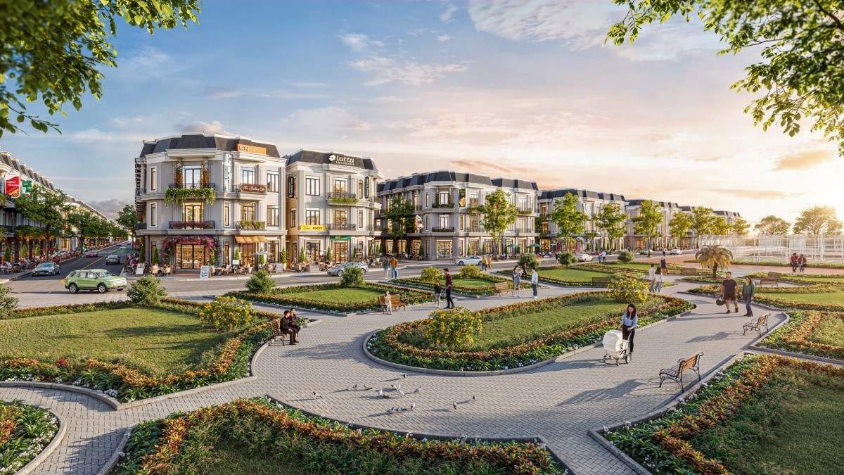 Khu đô thị Bắc Sài Gòn được quy hoạch với đại công viên hơn 10.000 m2. Ảnh: Từ Chủ đầu tư Phương Trường An Group.