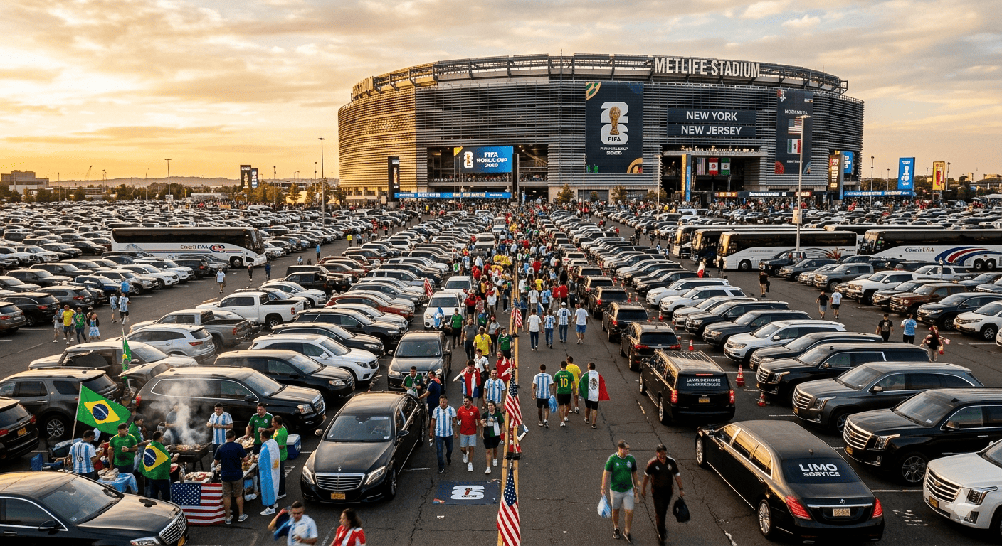 Gần sân MetLife Stadium, một chỗ đỗ xe có thể có giá lên tới 225 USD.