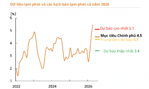 Lạm phát vẫn có thể được kiểm soát ở mức mục tiêu 4,5%? 