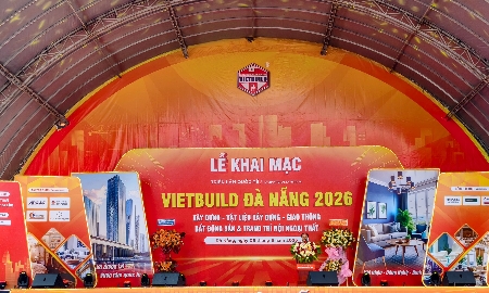 Đà Nẵng: Gần 1.000 gian hàng tham gia Triển lãm quốc tế Vietbuild 2026