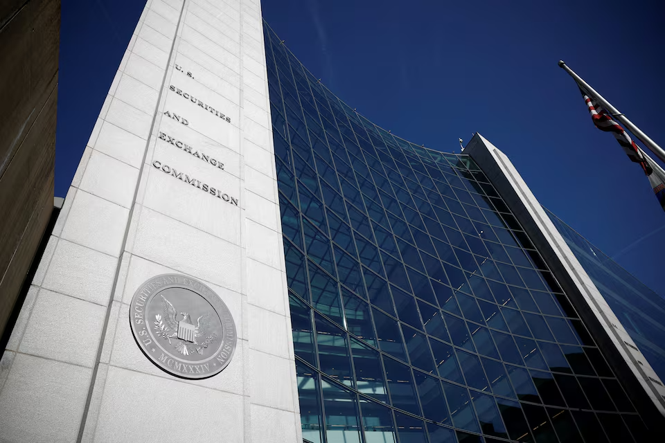 Trụ sở Ủy ban Chứng khoán và Sàn giao dịch Mỹ (SEC) tại Washington, D.C., Mỹ - Ảnh: Reuters