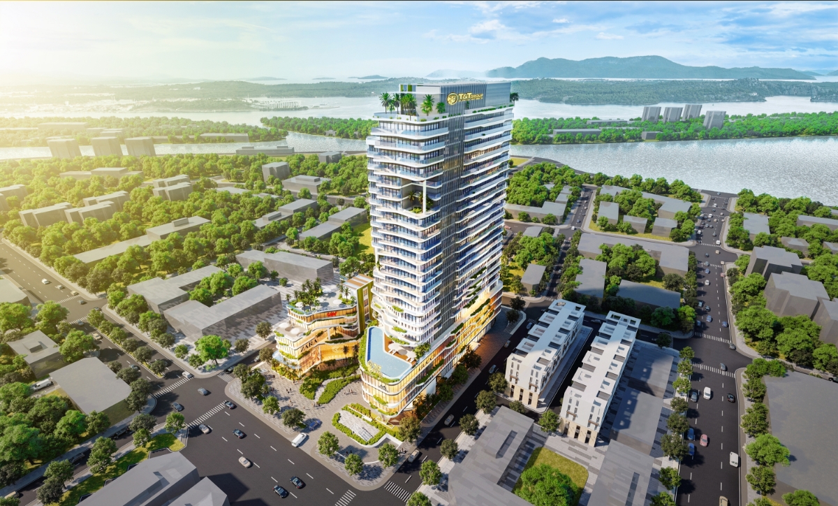 Phối cảnh dự án của T&T Group tại Sa Đéc, Đồng Tháp.