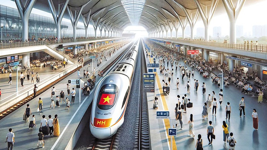 Công nghệ đường sắt tốc độ cao và đường sắt đô thị nằm trong nhóm 10 công nghệ chiến lược theo Quyết định số 21/2026/QĐ-TTg - Ảnh minh hoạ. 