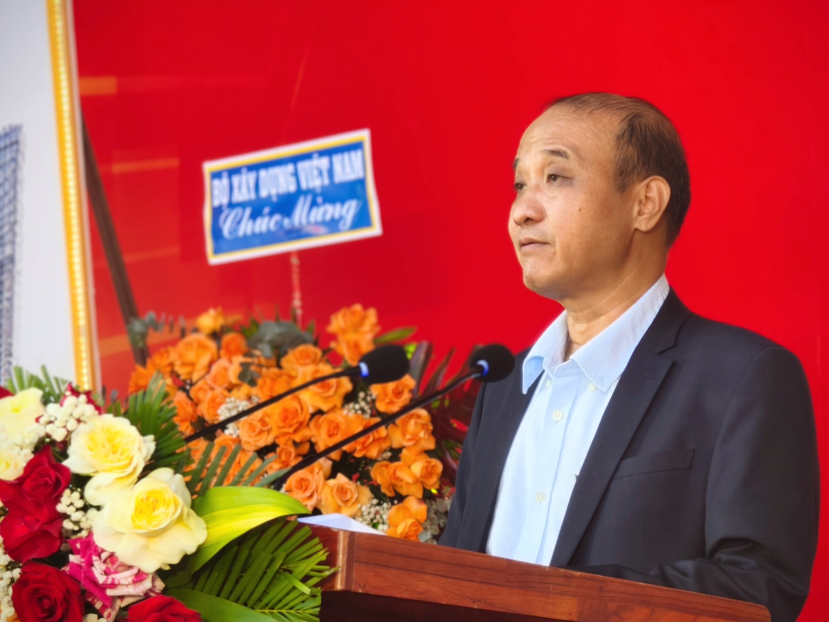 Phó Chủ tịch UBND TP. Đà Nẵng Lê Quang Nam phát biểu tại lễ khai mạc - Ảnh: Quang Hiếu