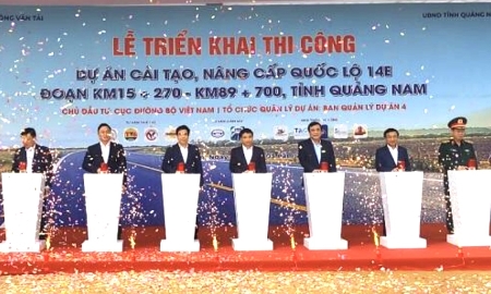 Bô Xây dựng yêu cầu Đà Nẵng đẩy nhanh tiến độ cải tạo, nâng cấp Quốc lộ 14B và Quốc lộ 14E