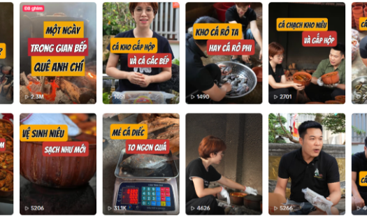 Kênh TikTok bán sản phẩm OCOP này hiện có hơn 96.000 người theo dõi.