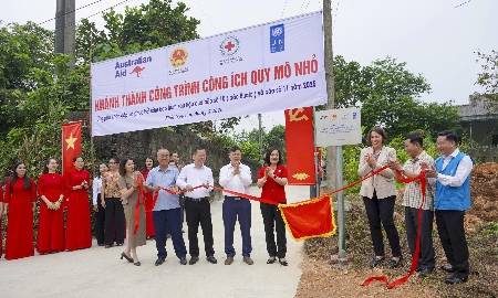 Australia và UNDP hỗ trợ Thái Nguyên xây dựng nhà chống chịu thiên tai