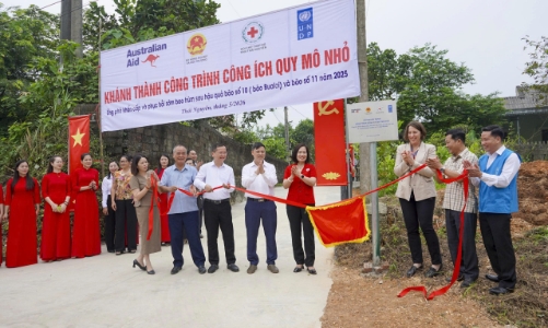 Australia và UNDP hỗ trợ Thái Nguyên xây dựng nhà chống chịu thiên tai