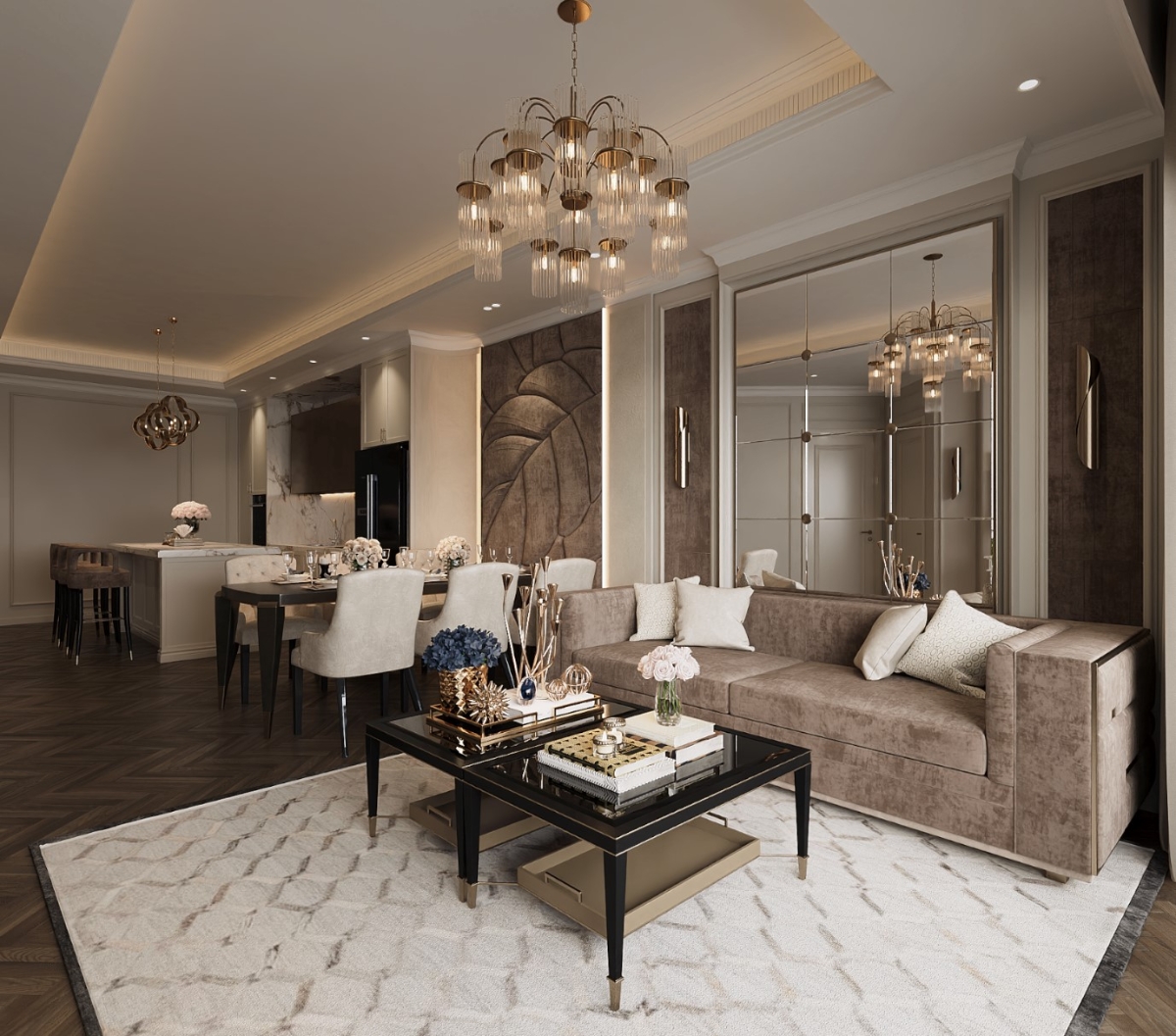 Nội thất điển hình dự án Iconia Lakeside (Nguồn: NewX Estate).