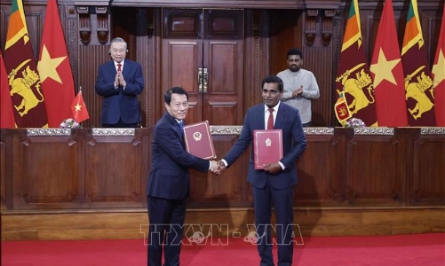 Việt Nam – Sri Lanka trao loạt văn kiện hợp tác từ an ninh, khoa học đến văn hóa