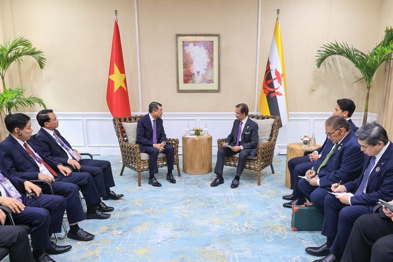 Quốc vương Haji Hassanal Bolkiah khẳng định Brunei ủng hộ Việt Nam tổ chức thành công Năm APEC 2027 - Ảnh: VGP