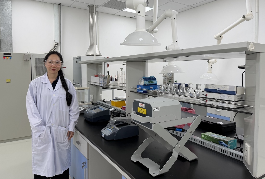 Phòng thí nghiệm công nghệ xử lý bề mặt của Chemetall được đặt tại tỉnh Tây Ninh.