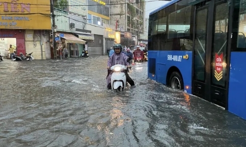 TP.HCM: Triển khai loạt dự án giảm ngập khu vực “lòng chảo” chợ Thủ Đức