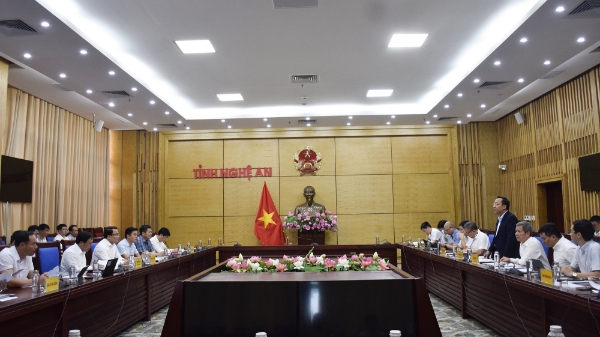 Bộ Công Thương làm việc với Nghệ An về tiến độ các dự án nguồn và lưới điện trọng điểm 